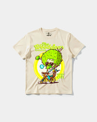 Camiseta The Woodsons White Big Front Regular Basic Beige