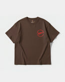 Camiseta Somos Skater Pocket Front Oversize Basic Marron