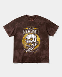 Camiseta Iron Mammoth Big Front Oversize Acid Marron