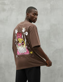 Modelo mide 1,85m y usa talla L