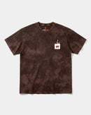 Camiseta Hot Friday White Pocket Front Oversize Acid Marron