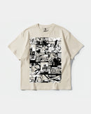 Camiseta Motel Vacancy Big Front Oversize Basic Beige