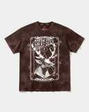 Camiseta The Seer Big Front Oversize Acid Marron