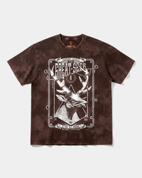 Camiseta The Seer Big Front Oversize Acid Marron