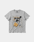 Camiseta Cubica Drinks Big Front Regular Basic Gris
