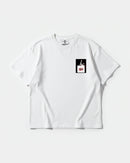 Camiseta Hot Friday White Pocket Front Oversize Basic Blanco
