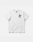 Camiseta Samurai Pocket Front Regular Basic Blanco