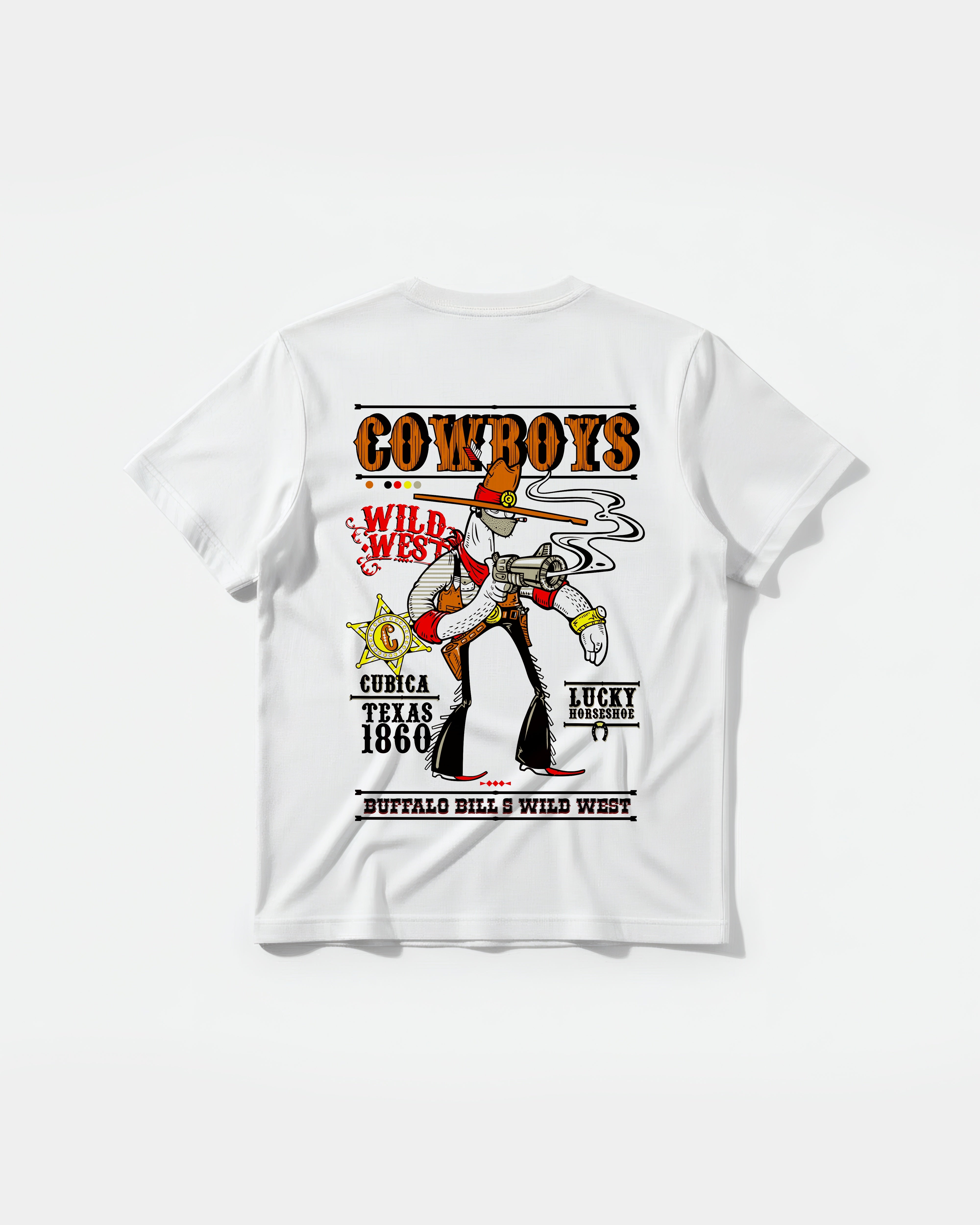 Camiseta Cowboys Big Back Regular Basic