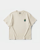 Camiseta Hopes Pocket Front Oversize Basic Beige