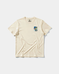 Camiseta Mutantes Pocket Front Regular Basic Beige