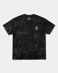 Camiseta Fire Wings Pocket Front Oversize Acid Negro