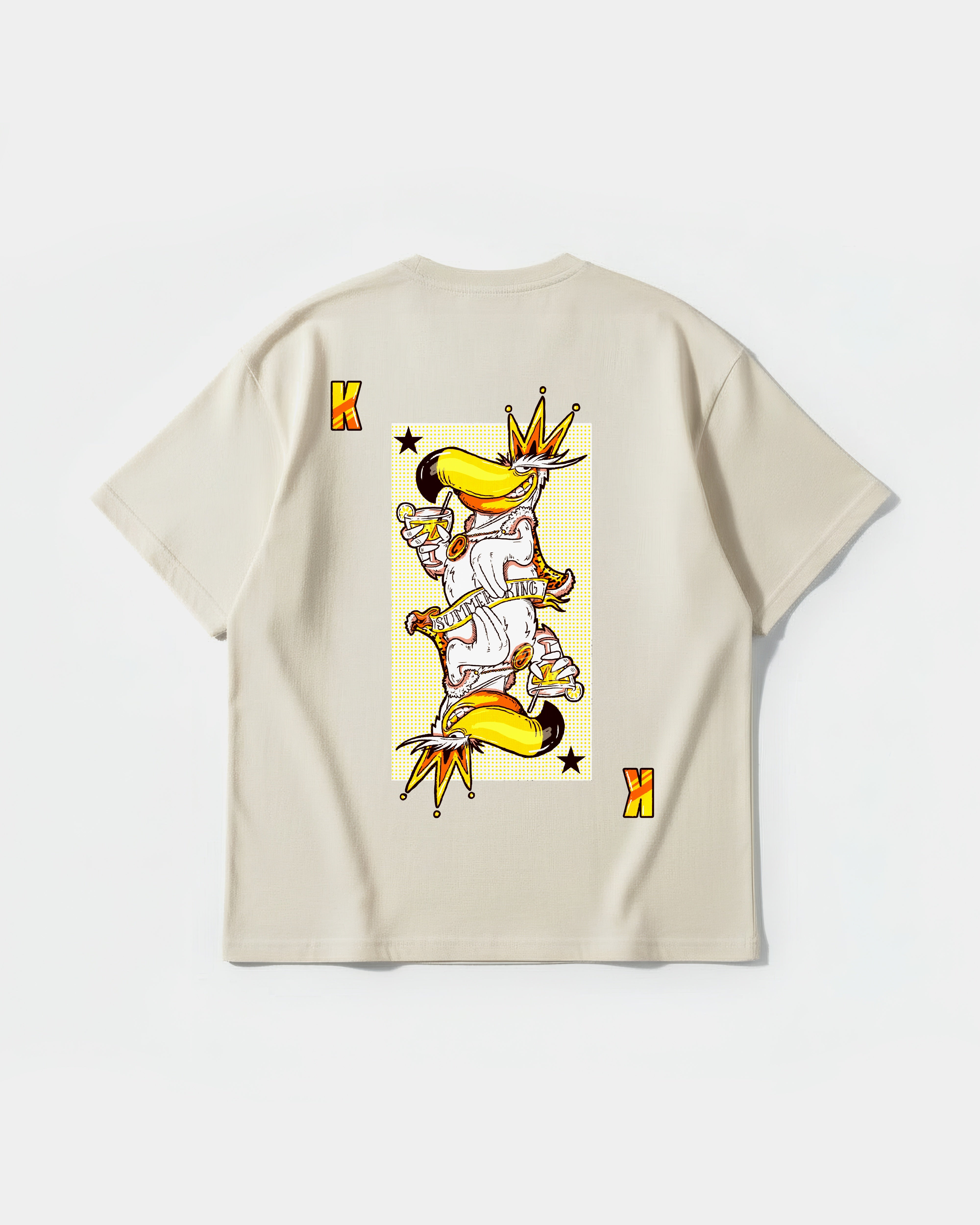 Camiseta King's Cocktail Big Back Oversize Basic