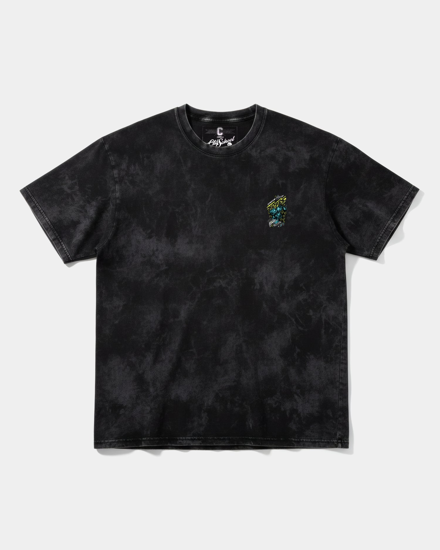Camiseta Hopes Pocket Front Oversize Acid Negro