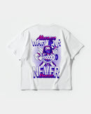 Camiseta Warrior Big Back Oversize Basic Blanco