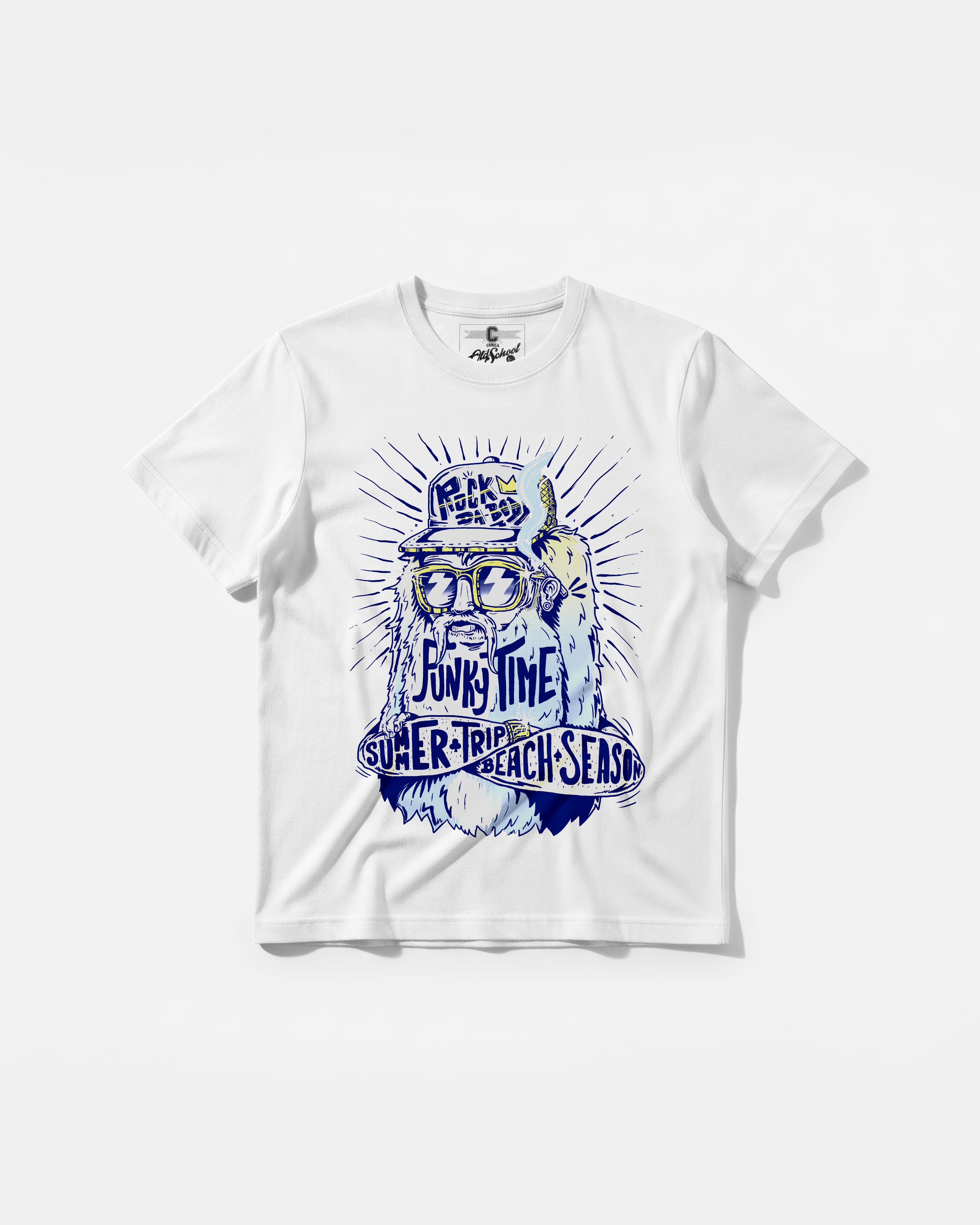 Camiseta Rock Da Body Big Front Regular Basic