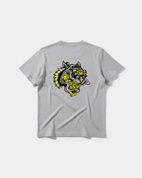 Camiseta Rockstar Tiger Big Back Regular Basic Gris