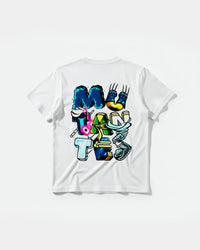Camiseta Mutantes Big Back Regular Basic Blanco