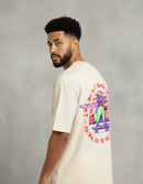 Modelo mide 1,78m y usa talla L