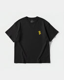 Camiseta Money Money Pocket Front Oversize Basic Negro