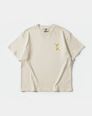 Camiseta King S Cocktail Pocket Front Oversize Basic Beige