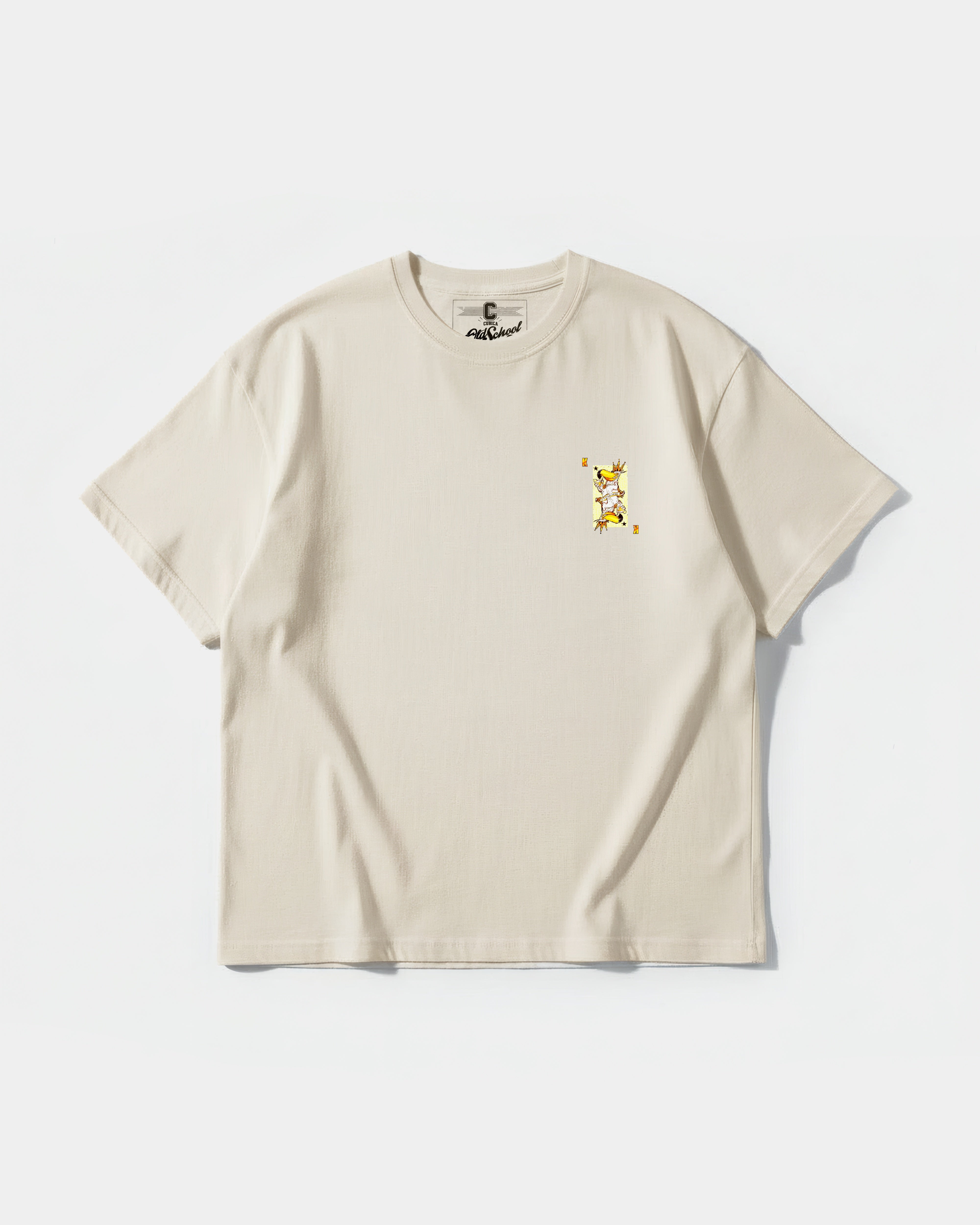 Camiseta King's Cocktail Pocket Front Oversize Basic