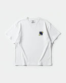 Camiseta Quantic Beach Pocket Front Oversize Basic Blanco