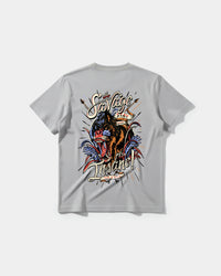 Camiseta The Savage Big Back Regular Basic Gris