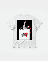 Camiseta Hot Friday White Big Back Regular Basic Blanco