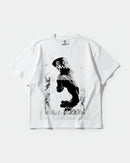 Camiseta Opbe Big Front Oversize Basic Blanco