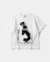 Camiseta Opbe Big Front Oversize Basic Blanco