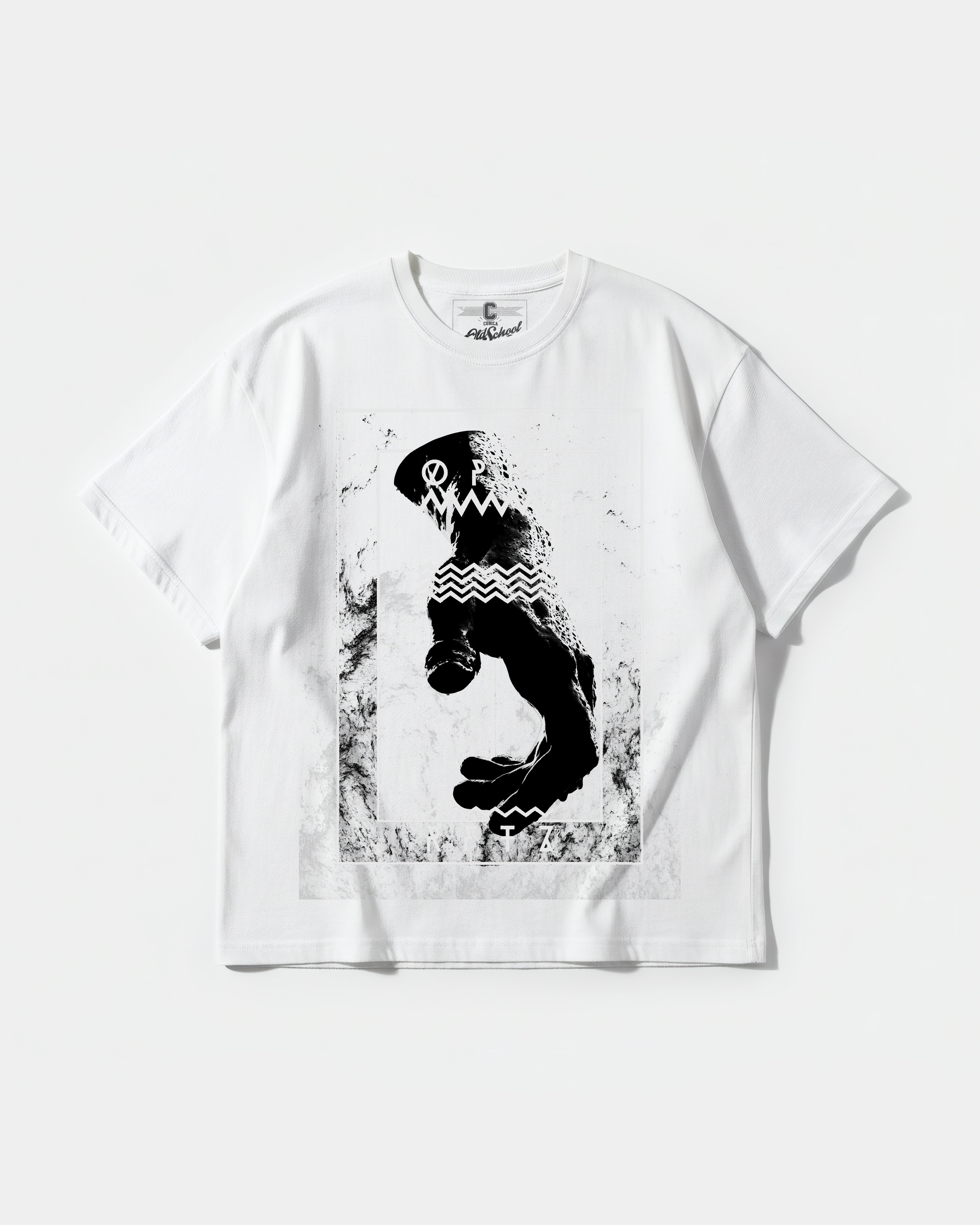 Opbe Big Front Oversize Basic T-shirt