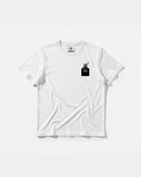 Camiseta Vacation2050 Pocket Front Regular Basic Blanco