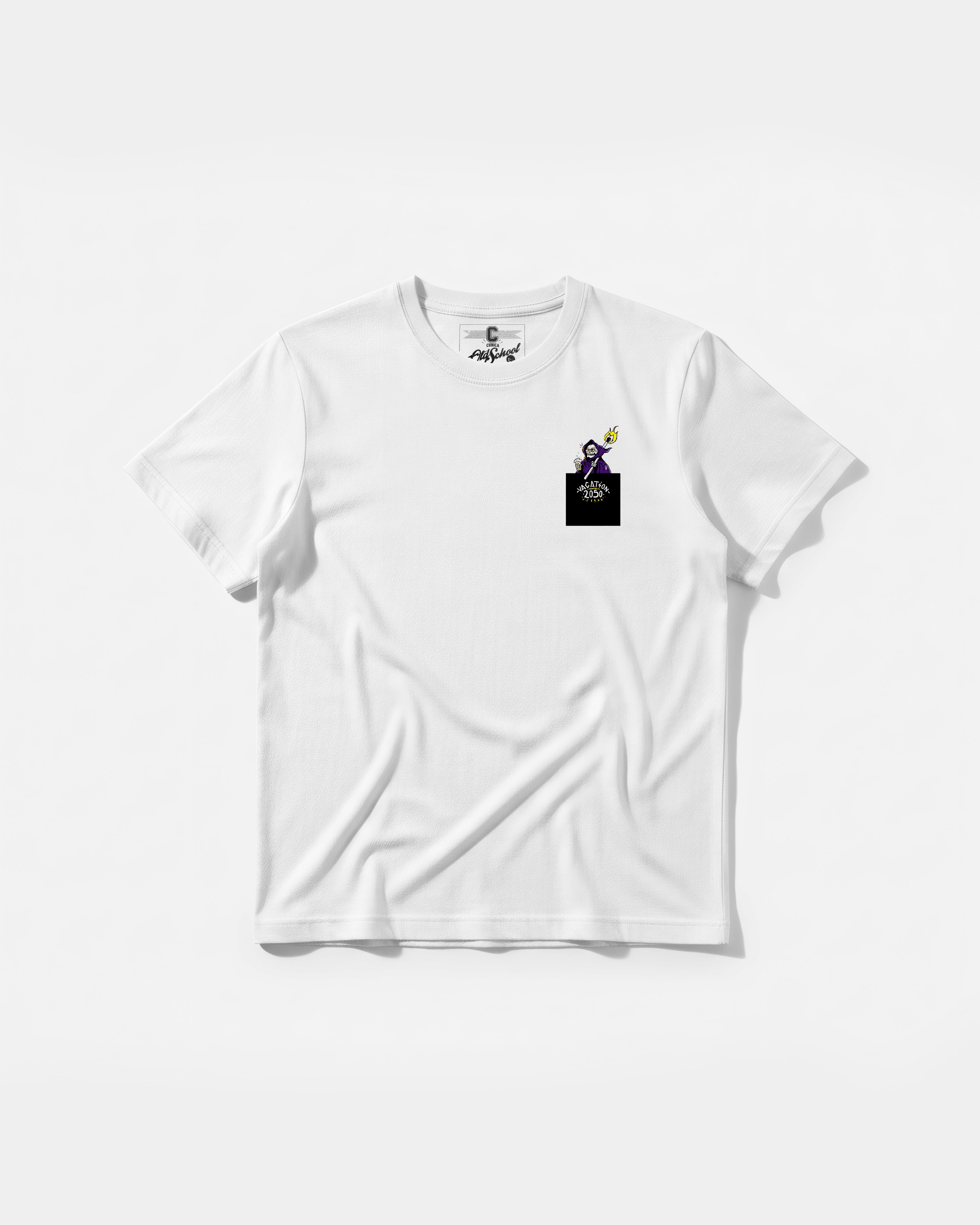 Camiseta Vacation2050 Pocket Front Regular Basic