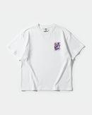 Camiseta Party Beach Pocket Front Oversize Basic Blanco