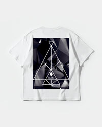 Camiseta Third Universe Big Back Oversize Basic Blanco