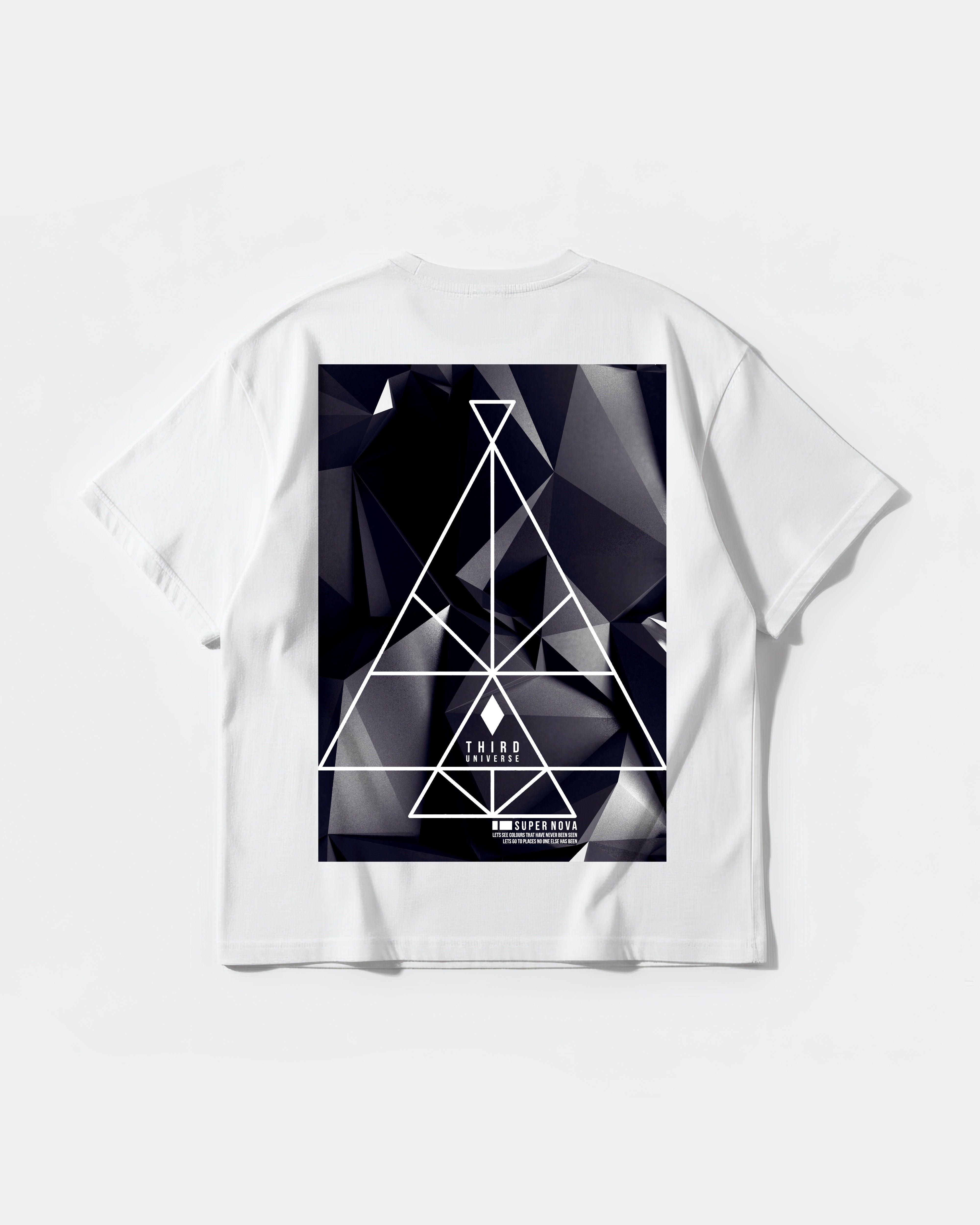 Camiseta Third Universe Big Back Oversize Basic