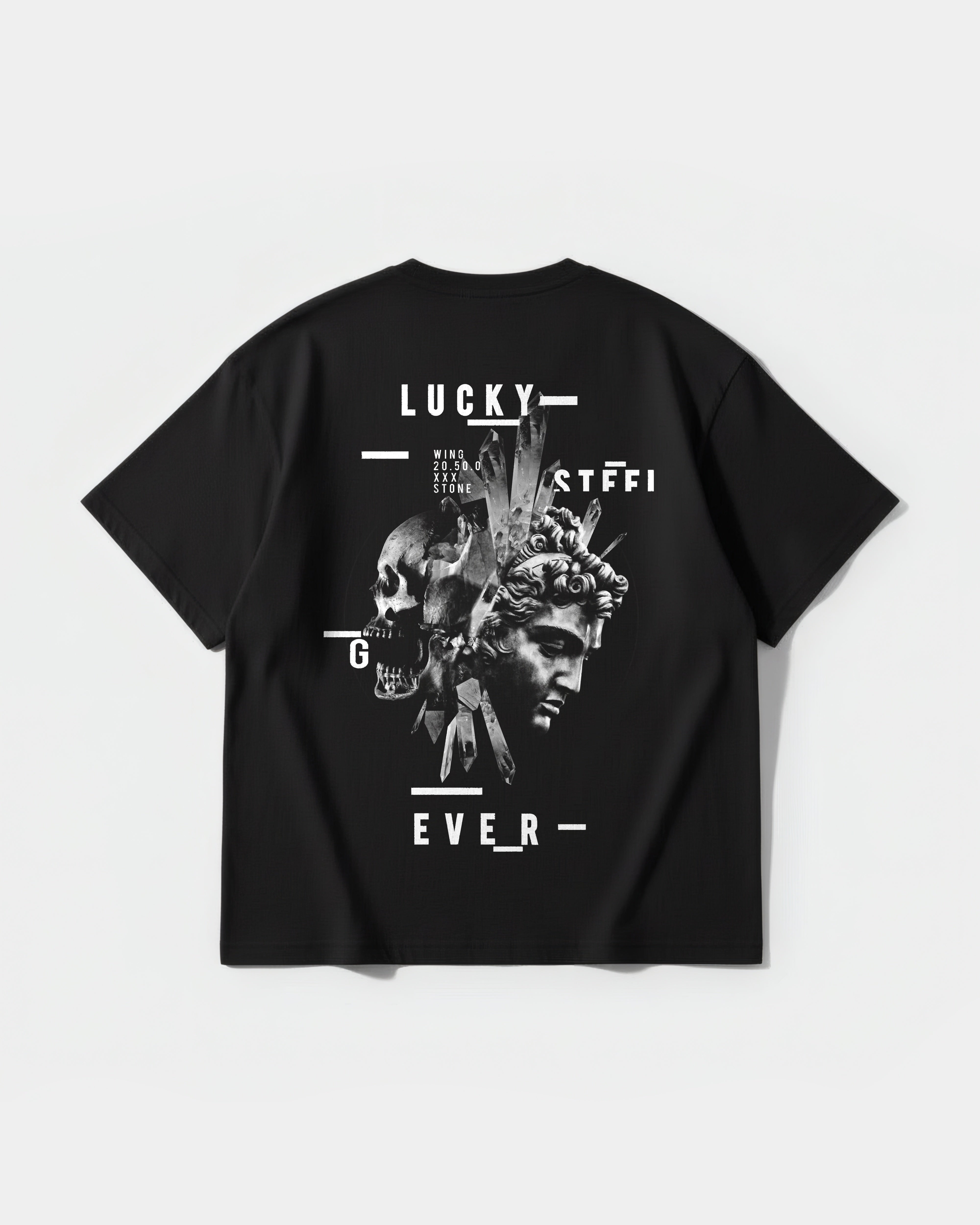 Camiseta Lucky Big Back Oversize Basic