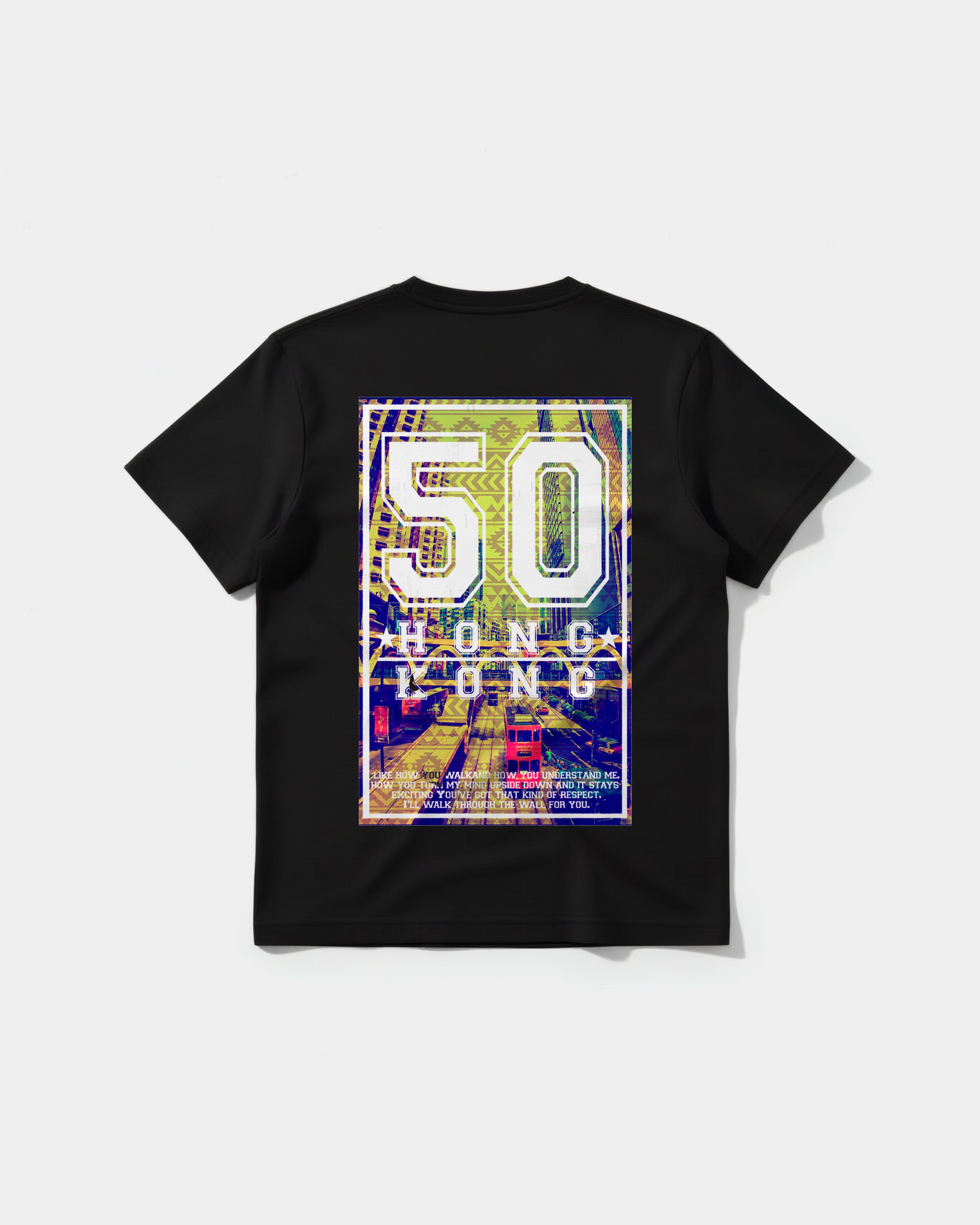 Camiseta Hong Kong Big Back Regular Basic