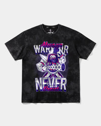 Camiseta Warrior Big Front Oversize Acid Negro