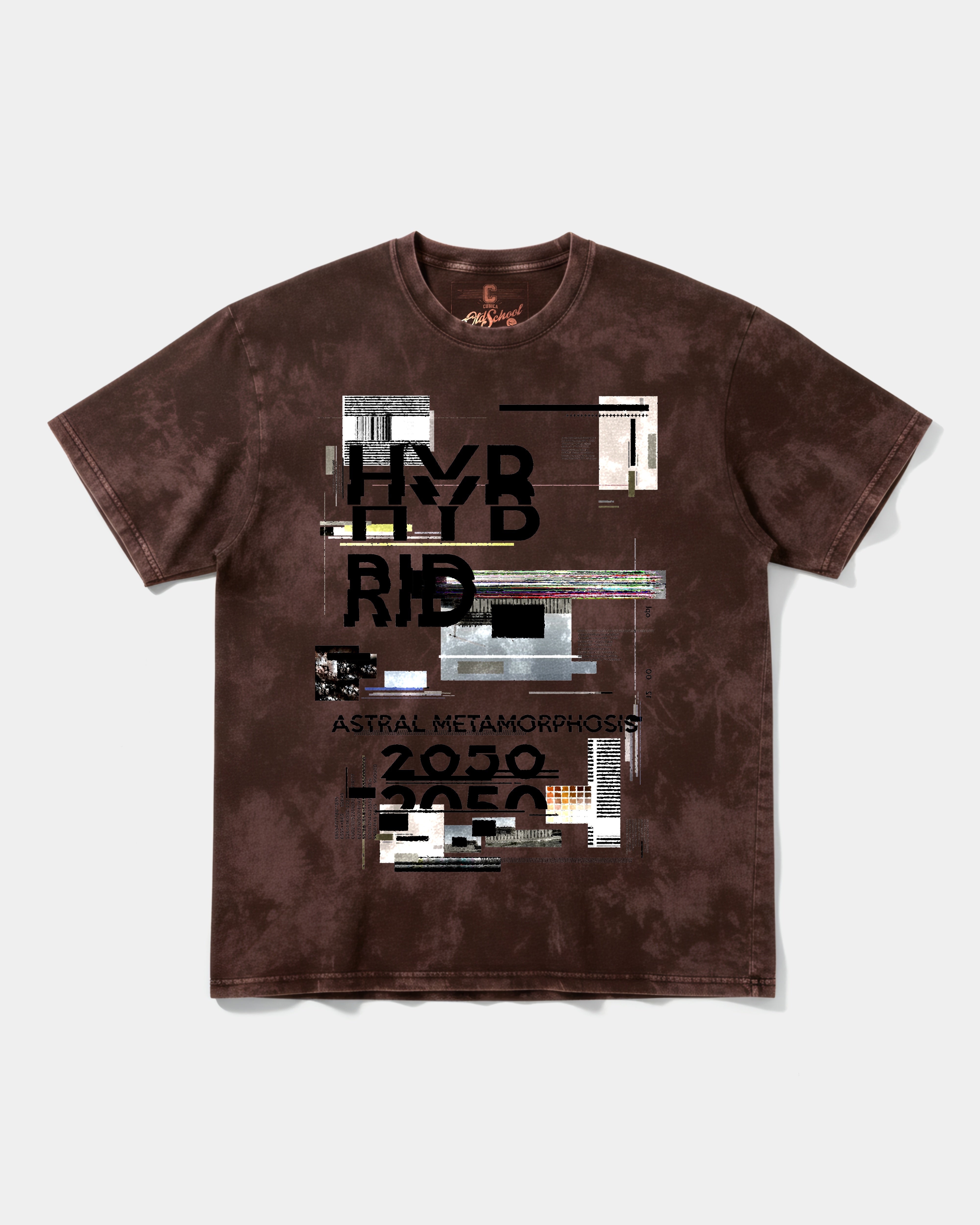 Camiseta Astral Big Front Oversize Acid