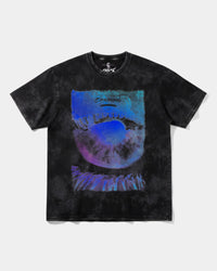 Camiseta Escapando Big Front Oversize Acid Negro