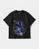 Camiseta Poseidon Big Front Oversize Basic Negro