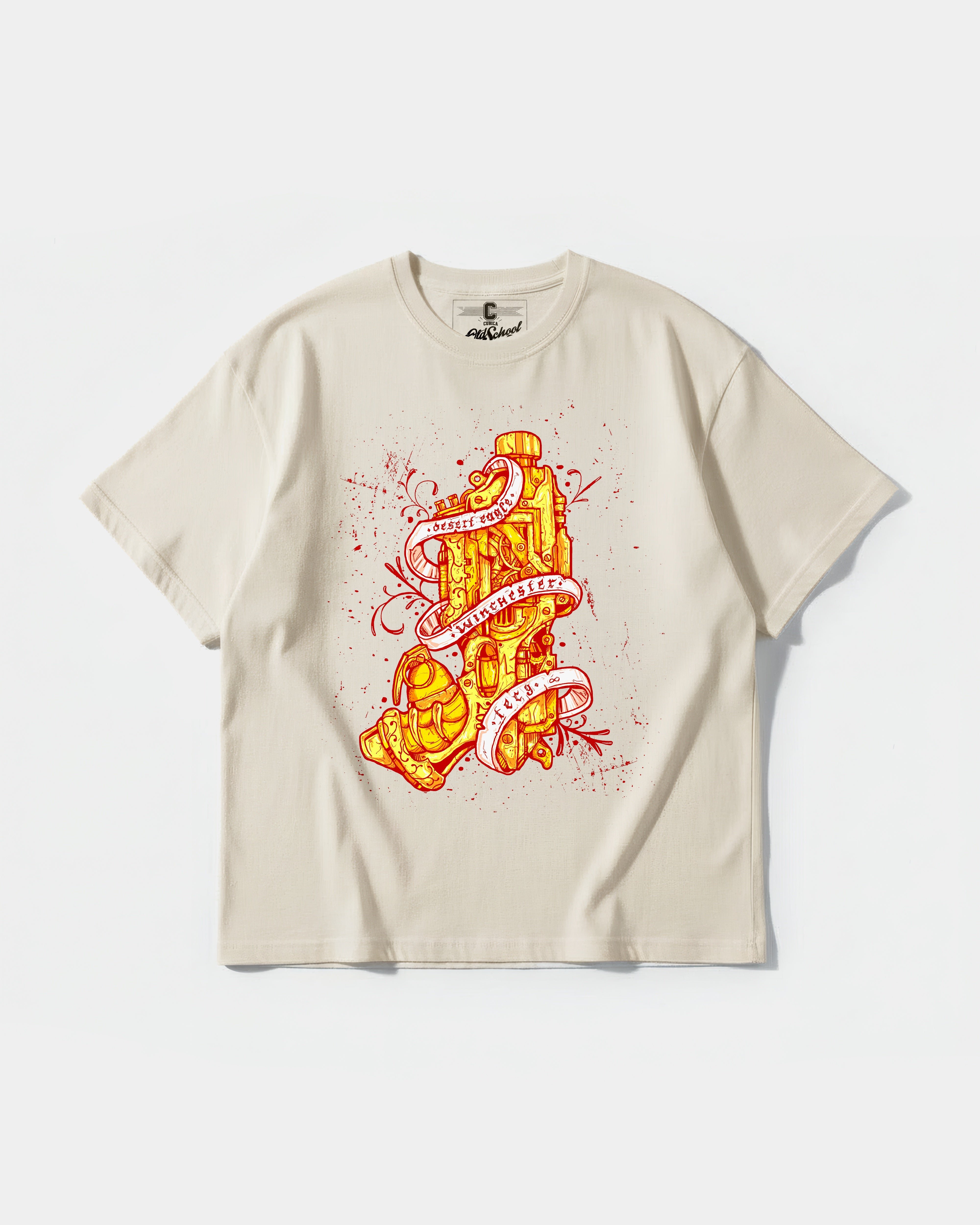 Camiseta Winchester Big Front Oversize Basic