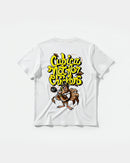 Camiseta Not For Chickens Big Back Regular Basic Blanco