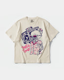 Camiseta Tropical Sound Big Front Oversize Basic Beige