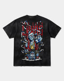 Camiseta Mummra Big Back Oversize Acid Negro
