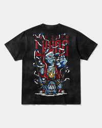 Camiseta Mummra Big Back Oversize Acid Negro