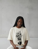 Modelo mide 1,76m y usa talla M
