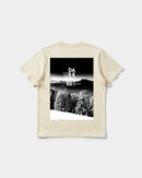 Camiseta Dark Risk White Big Back Regular Basic Beige