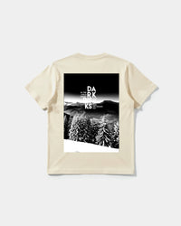 Camiseta Dark Risk White Big Back Regular Basic Beige